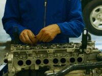 Автозапчастини та автотовари — ілюстрація